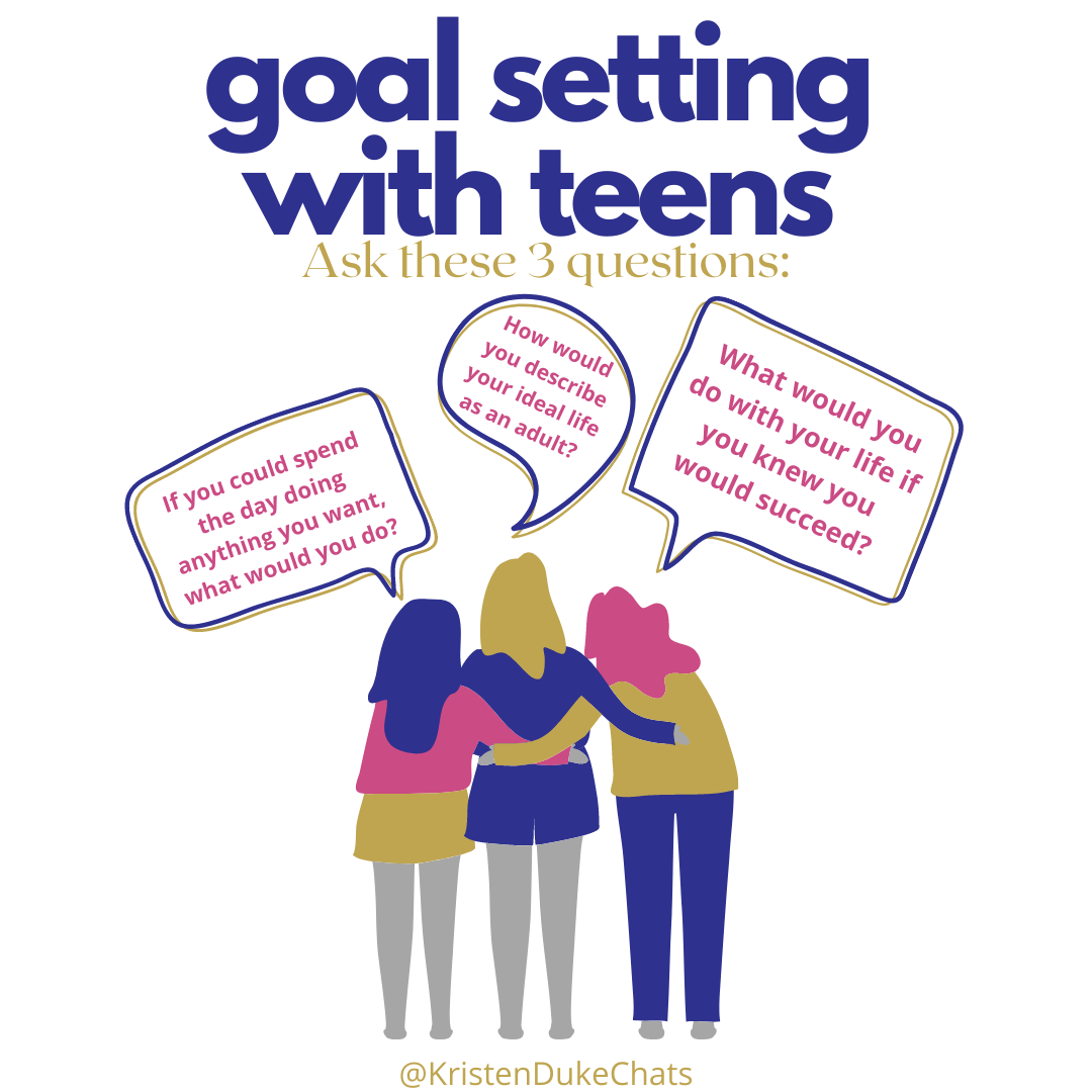 Goal setting with teens: 3 questions to ask