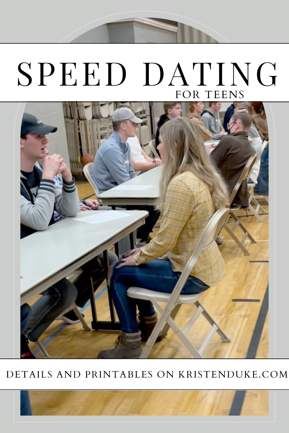 Teen Speed Dating Activity