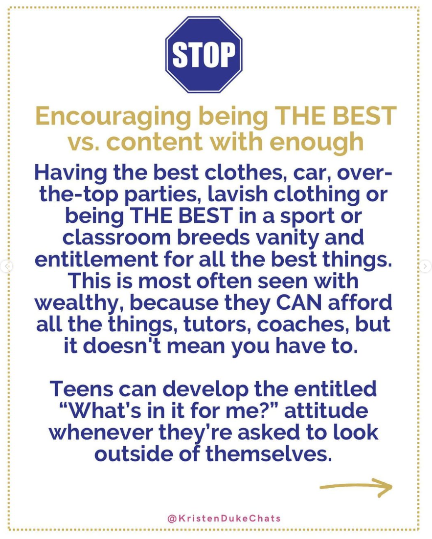 stop doing this if your teen is entitled